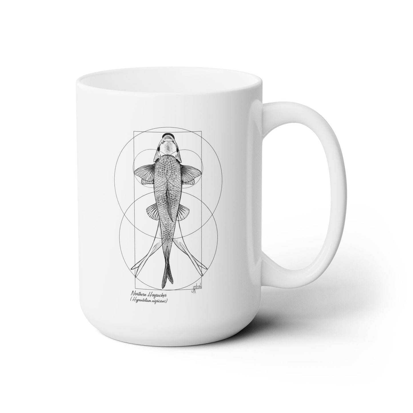 Vitruvian Hogsucker Mug 15oz