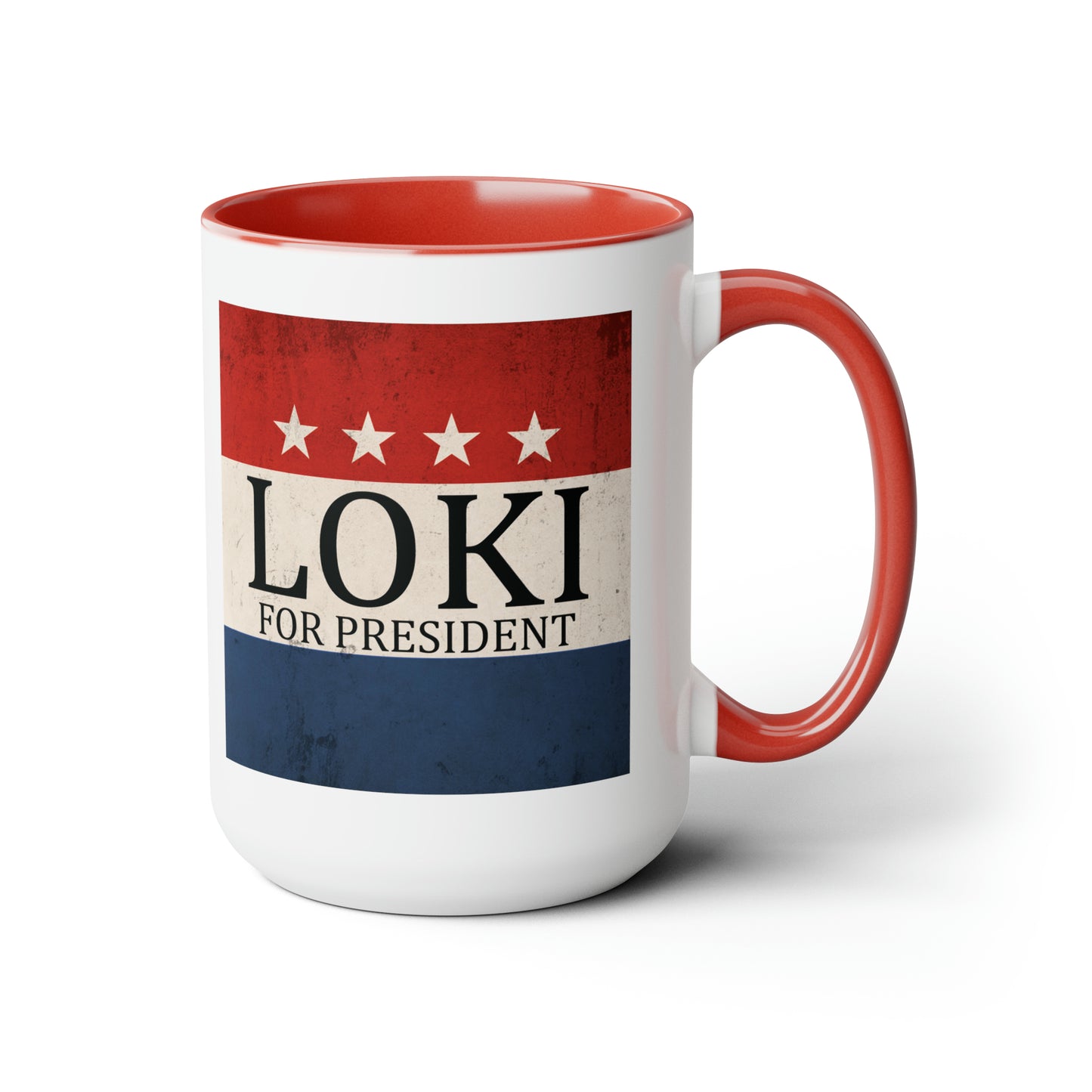 Loki for president Mug (15 oz)