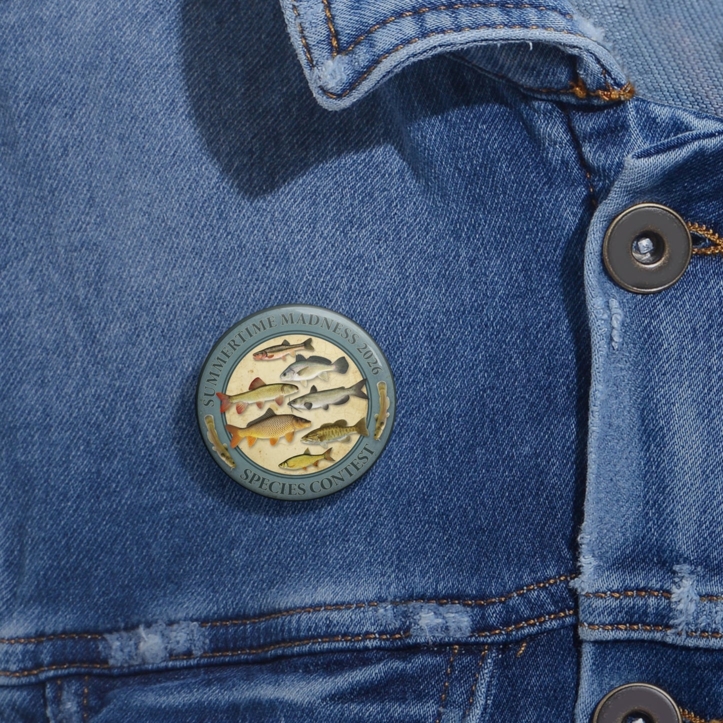 1.25" small Summertime madnesss pin