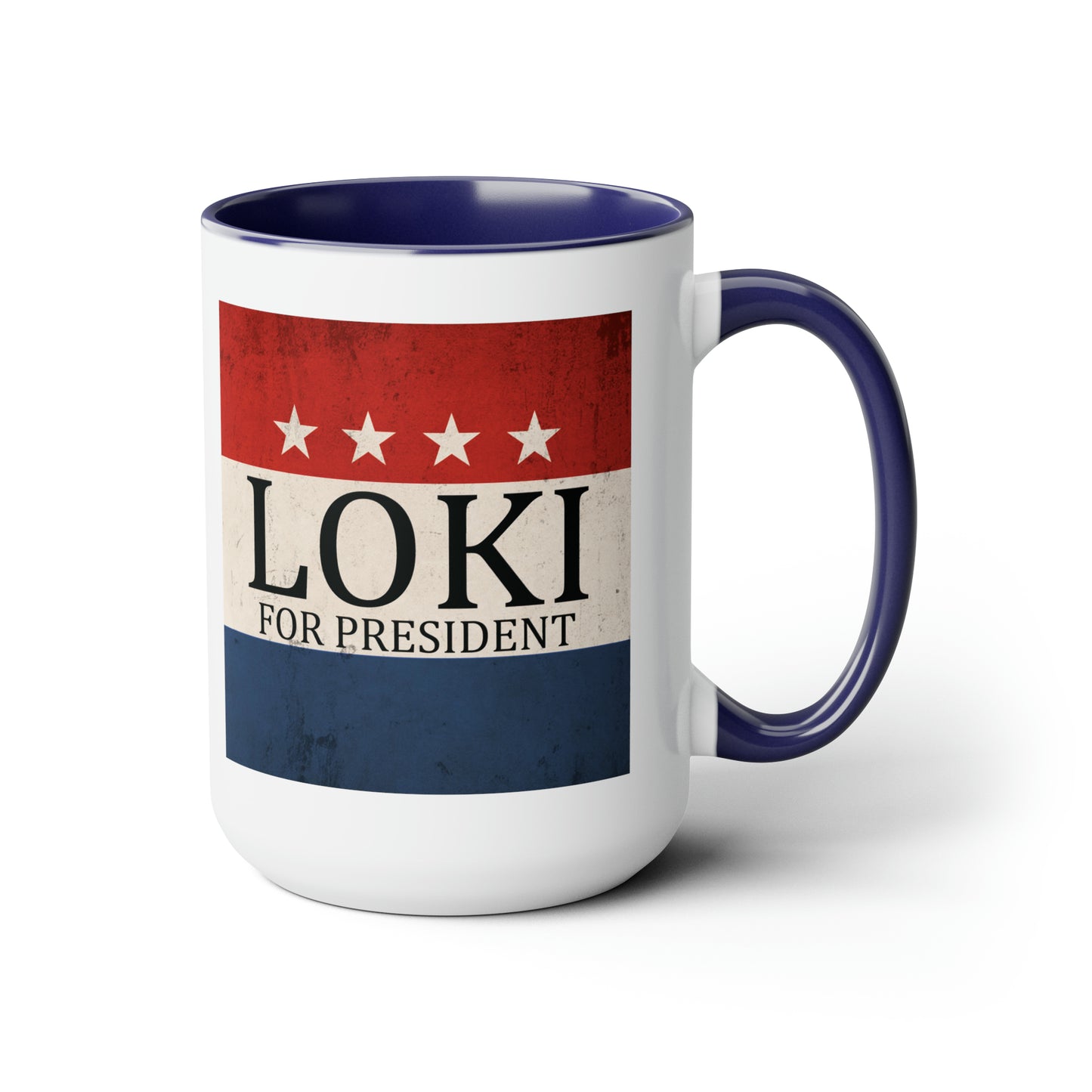 Loki for president Mug (15 oz)