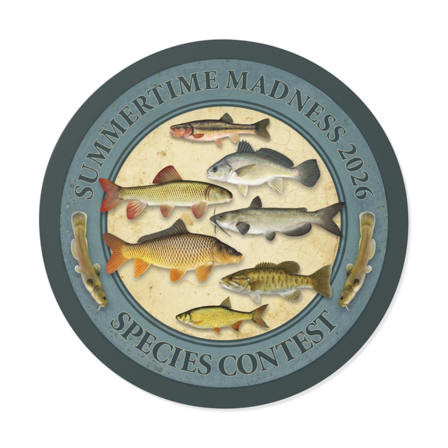 2" 2026 summertime madness sticker