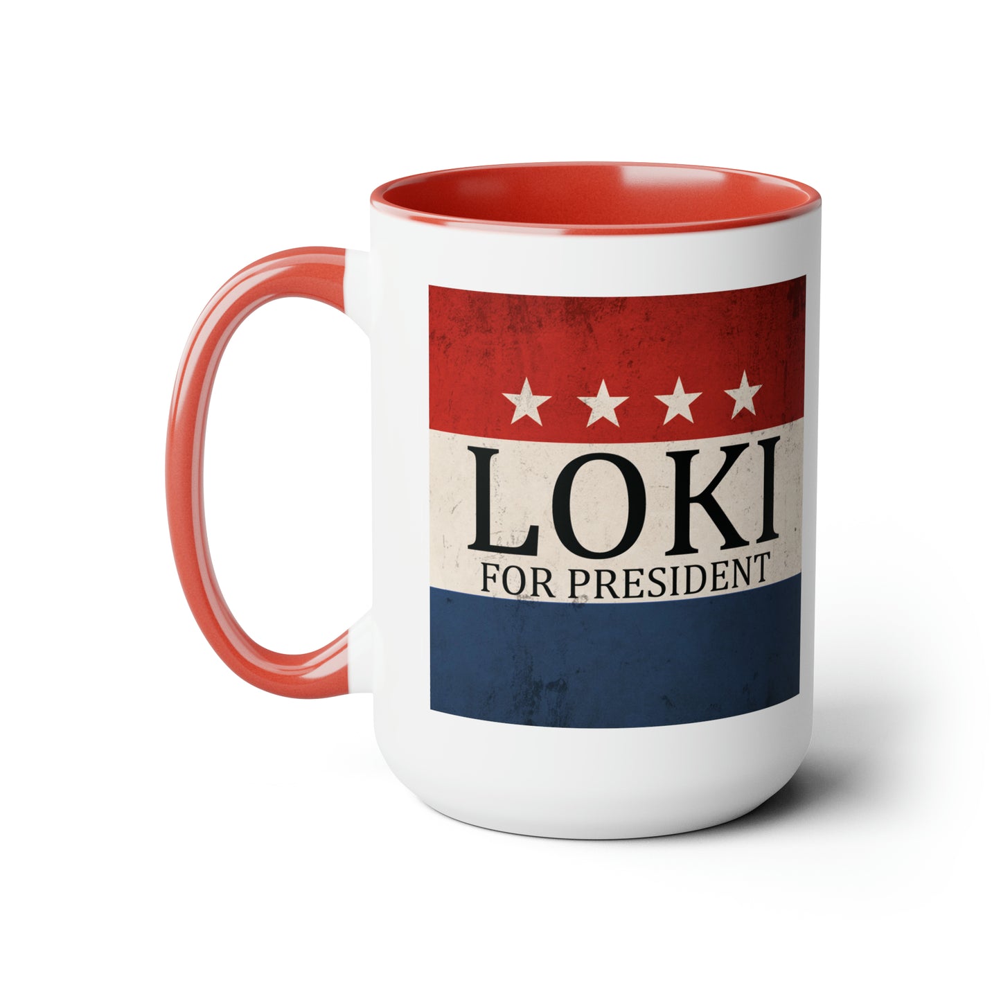 Loki for president Mug (15 oz)