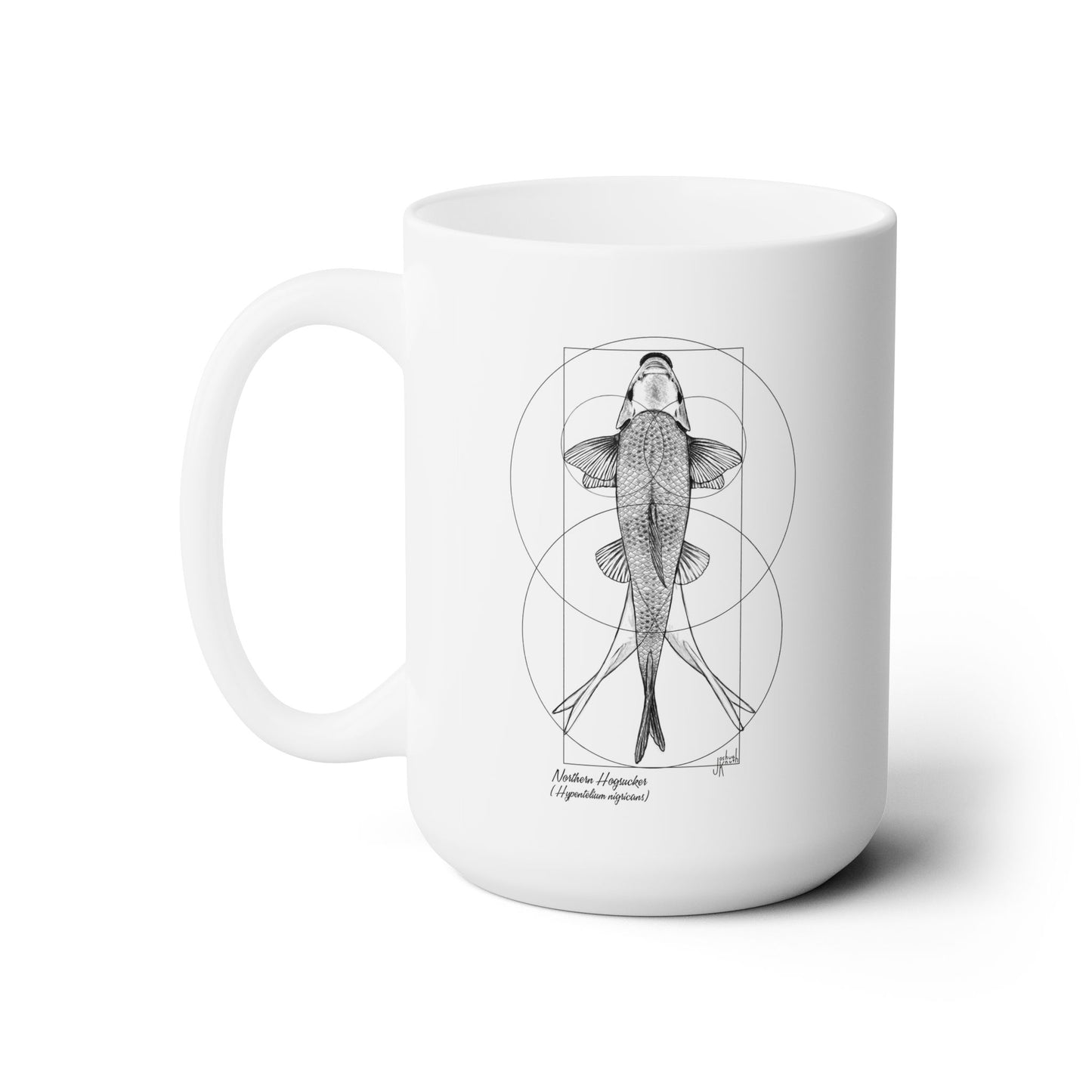 Vitruvian Hogsucker Mug 15oz