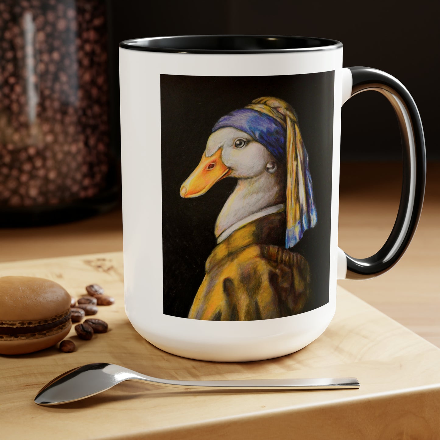 "Pekin with the pearl earing" Mug (15 oz)