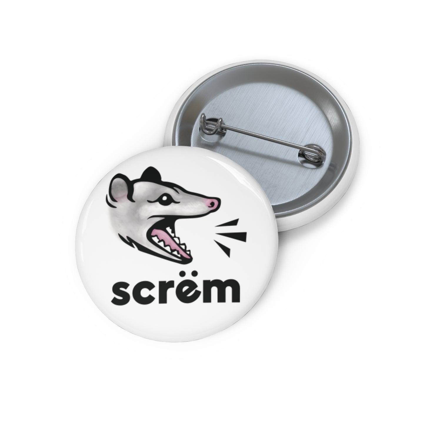 "Scrëm"  Pin 2 sizes