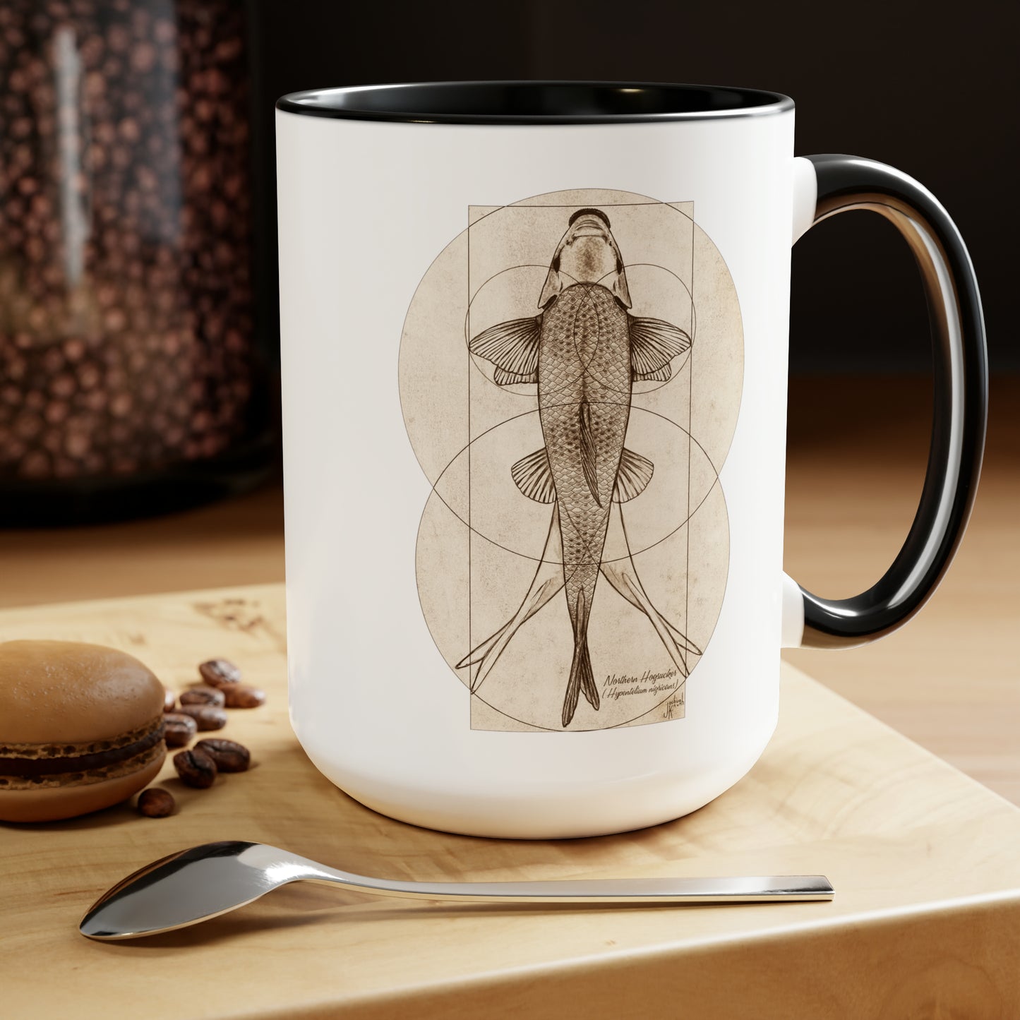 Vitruvian Hogsucker mug (full color)15oz