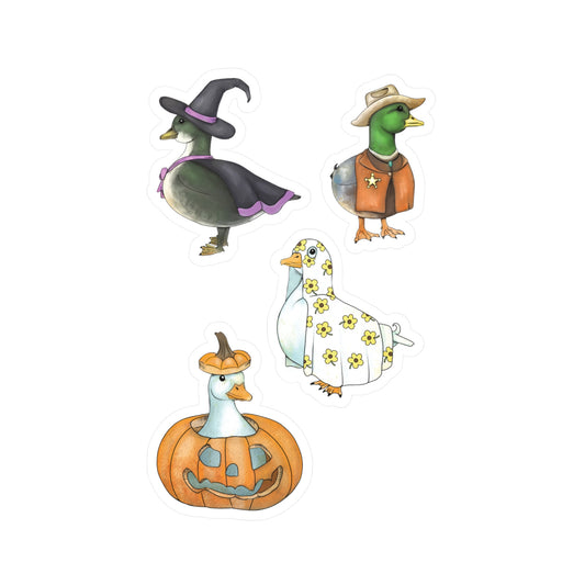 Halloween duck stickers pack 1