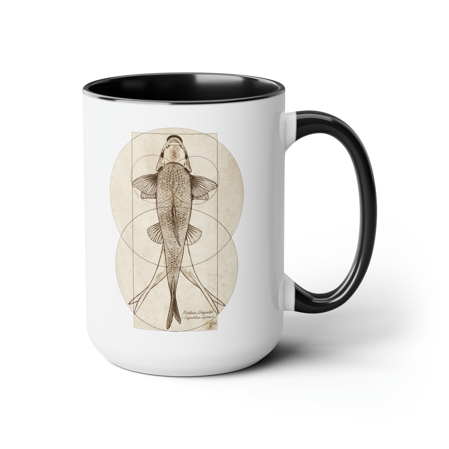 Vitruvian Hogsucker mug (full color)15oz