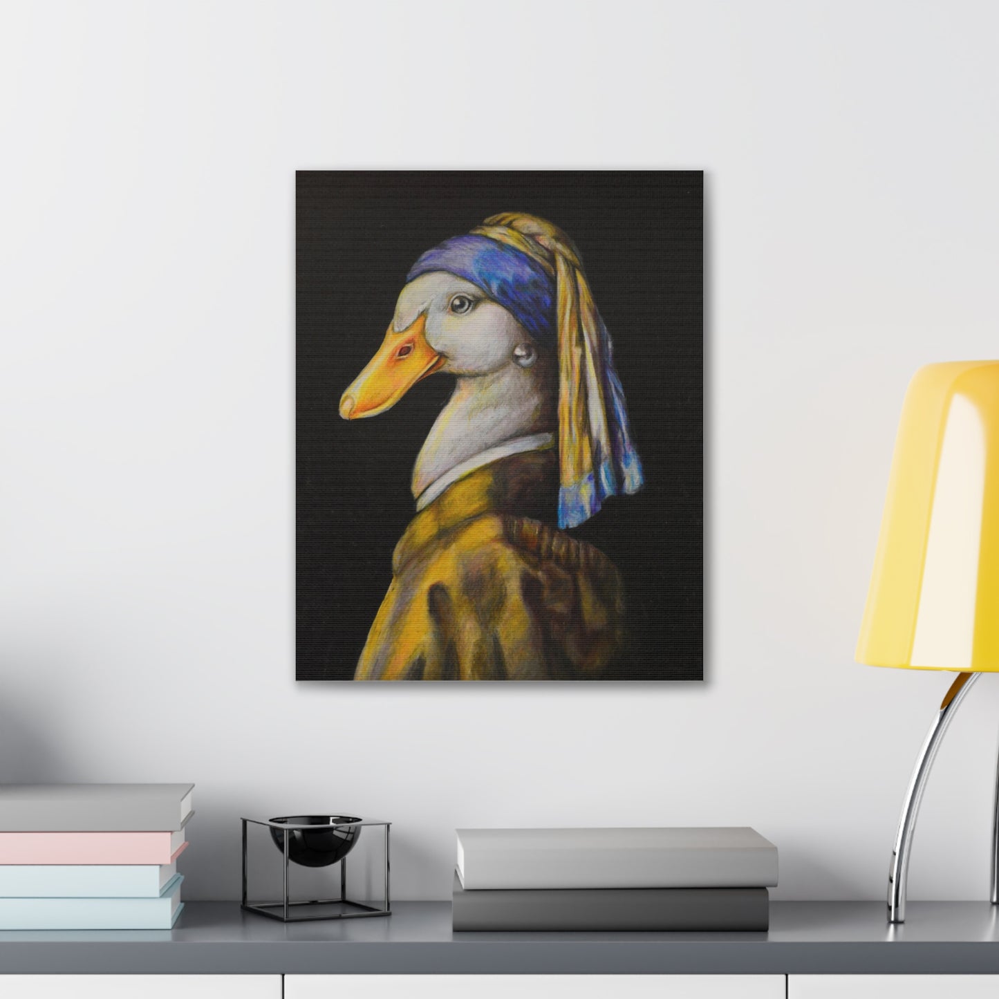 "Pekin with the pearl earing" Canvas print