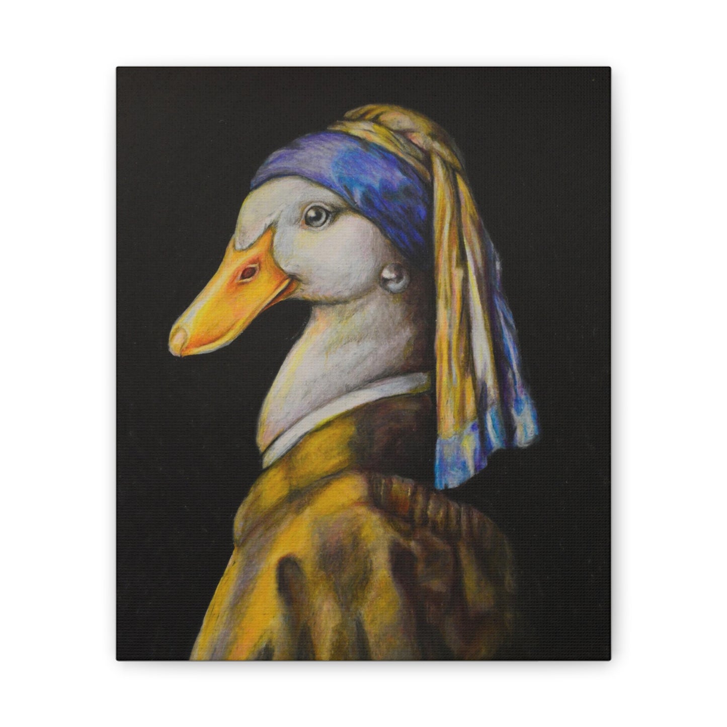 "Pekin with the pearl earing" Canvas print