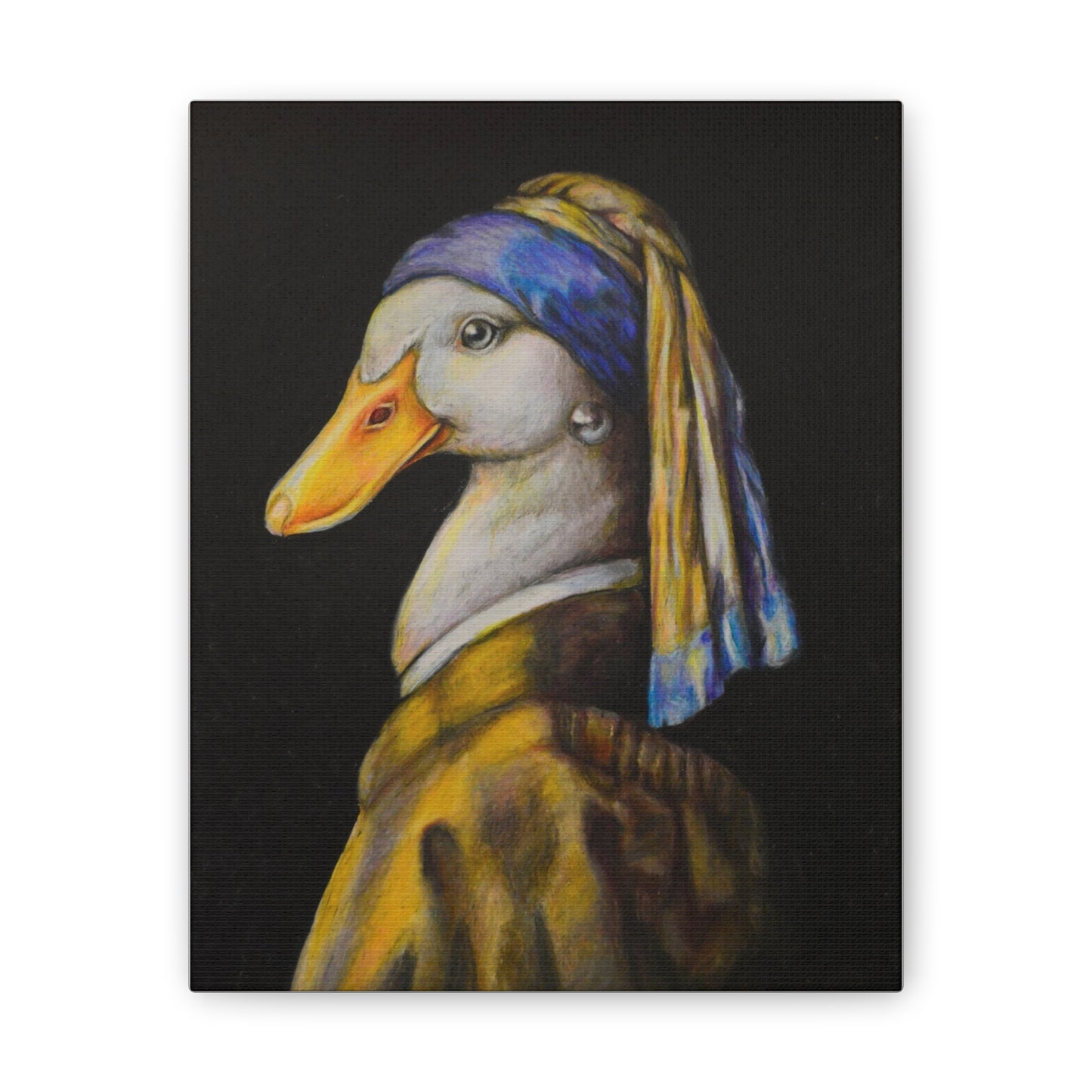 "Pekin with the pearl earing" Canvas print