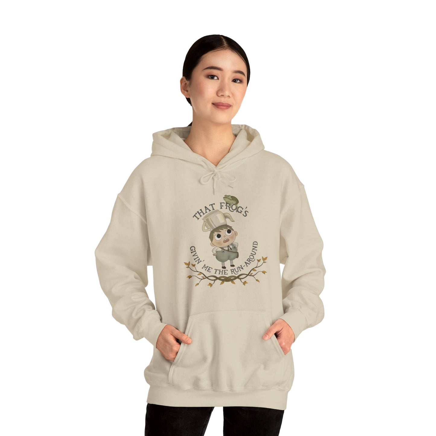 Greg "That frog's givin me the runaround" Hoodie