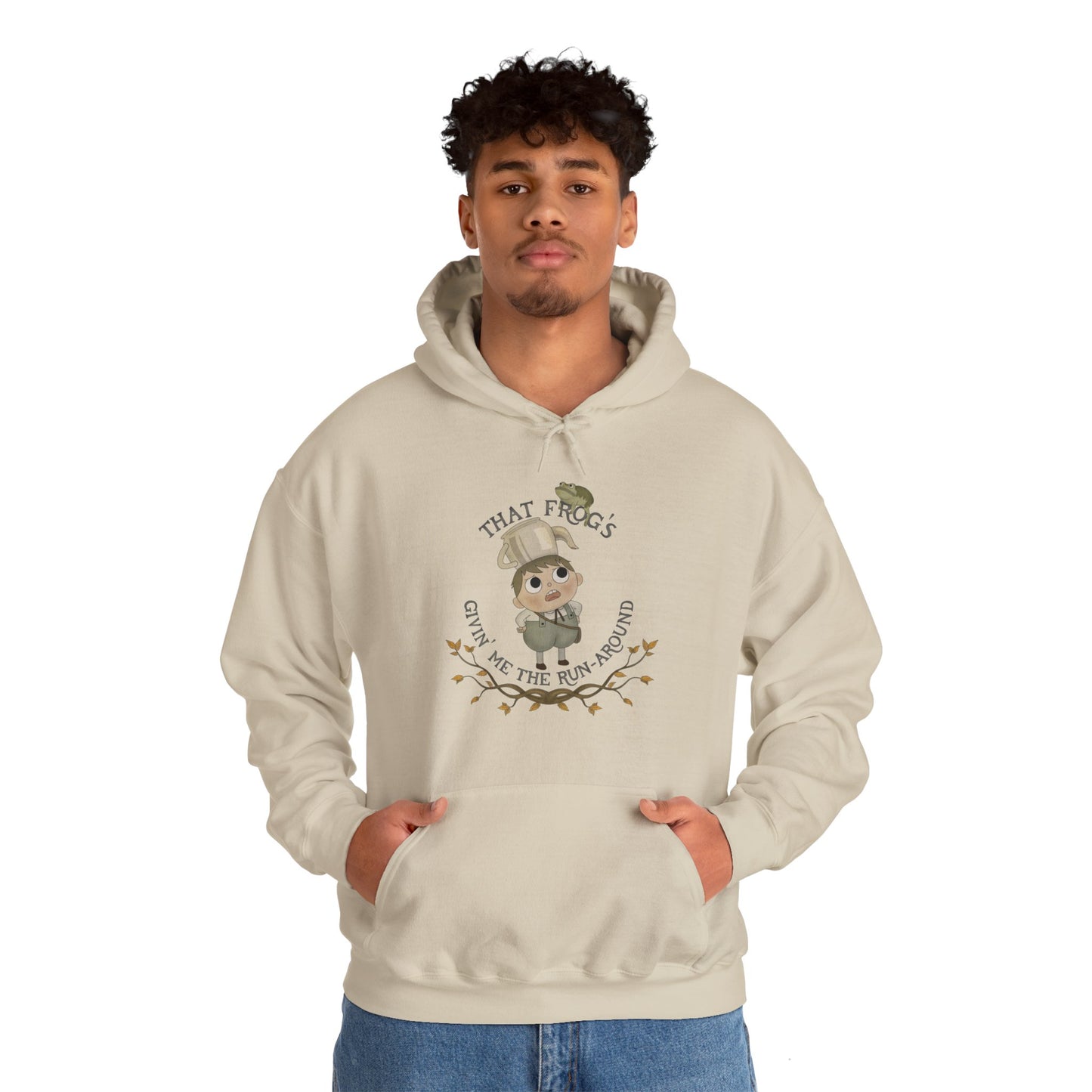 Greg "That frog's givin me the runaround" Hoodie